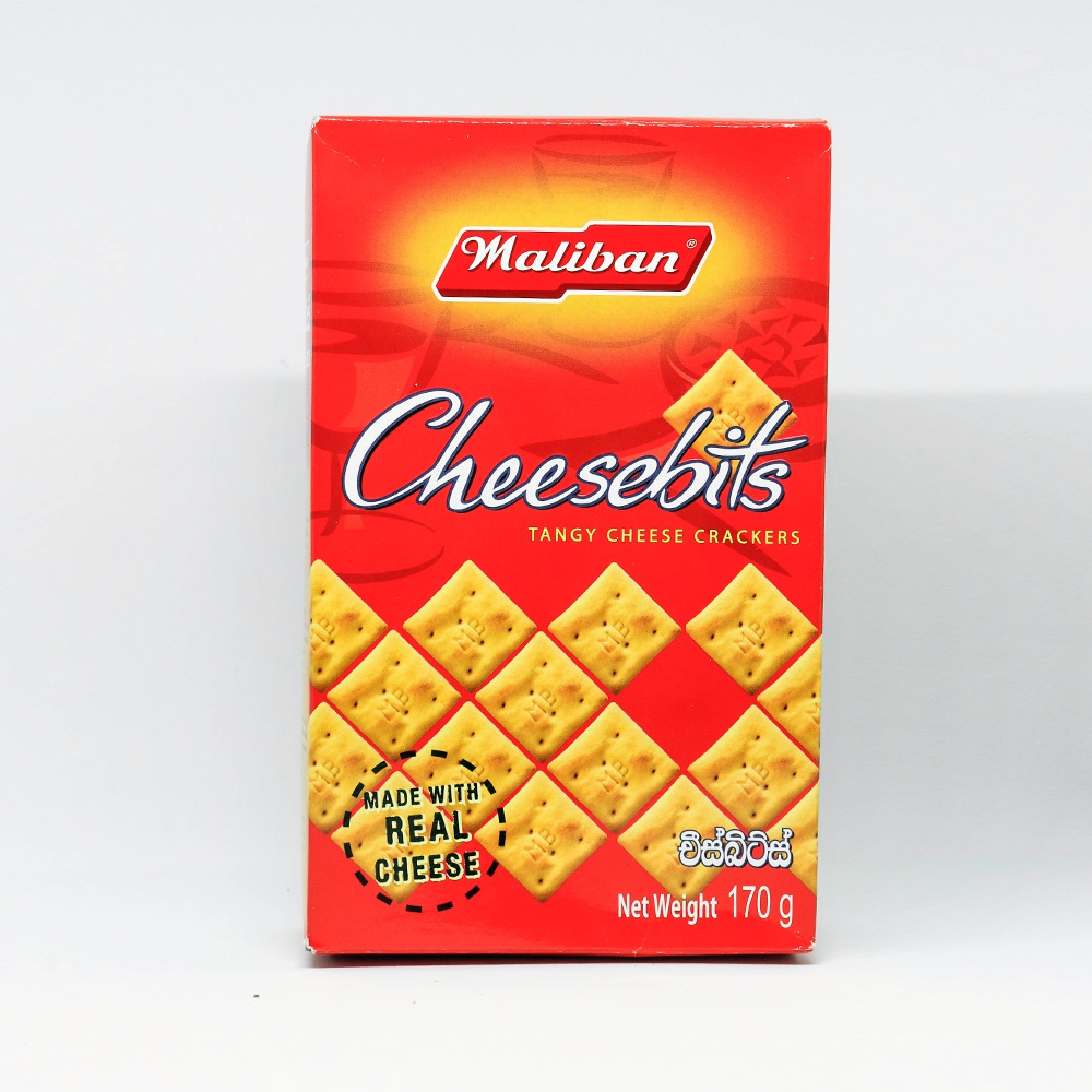 Maliban Biscuit Cheesebits 170g - MALIBAN - Biscuits - in Sri Lanka