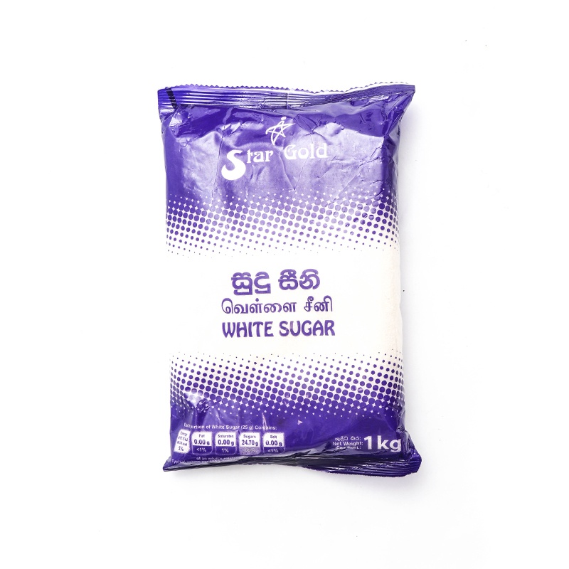 Star Gold White Sugar 1kg - STAR GOLD - Sugar - in Sri Lanka