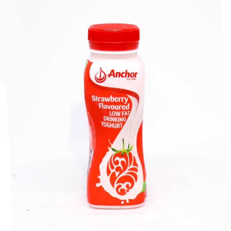 Anchor Drinking Yoghurt Strawberry 180 Ml - ANCHOR - Yogurt - in Sri Lanka