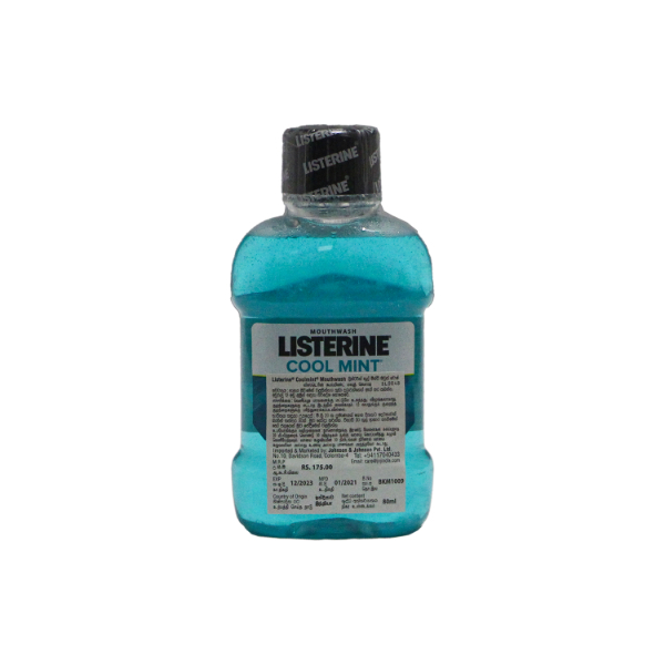 Listerine Mouth Wash Cool Mint 80Ml - LISTERINE - Oral Care - in Sri Lanka