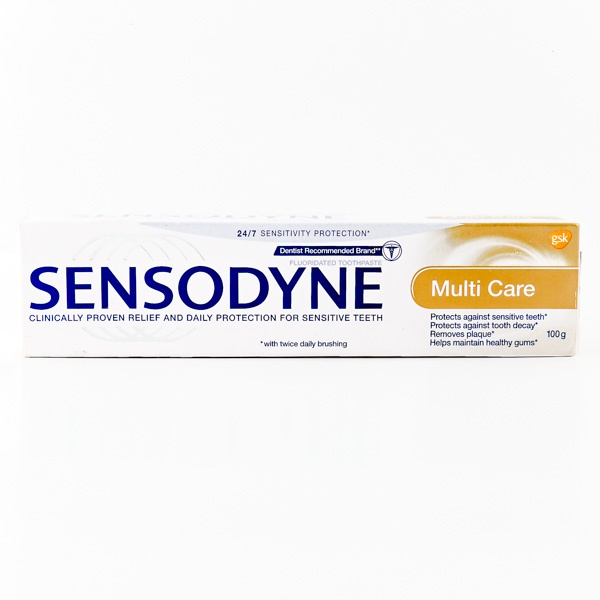 Sensodyne Tooth Paste For Sensitive Teeth Multi Care 100G - Sensodyne - Oral Care - in Sri Lanka