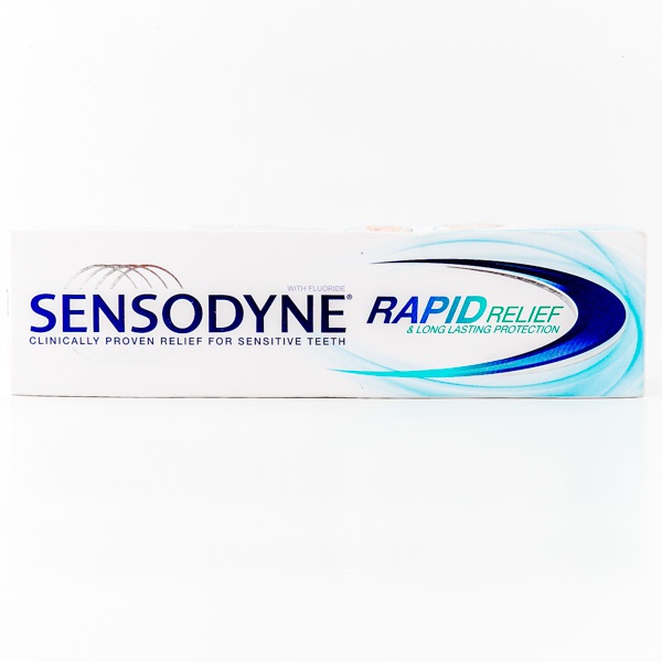 Sensodyne Tooth Paste For Sensitive Teeth Rapid Relief 120G - Sensodyne - Oral Care - in Sri Lanka