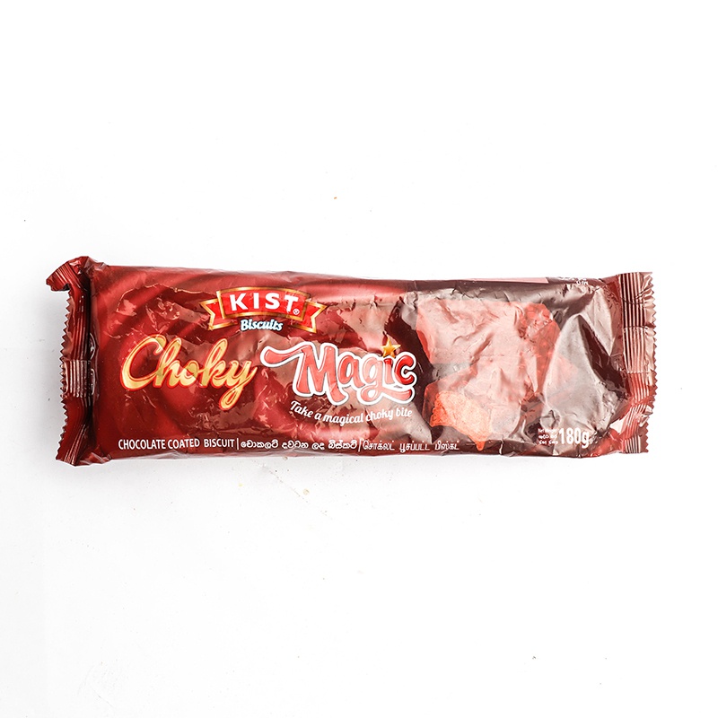 Kist Choky Magic Chocolate Coated Biscuit 180G - KIST - Biscuits - in Sri Lanka