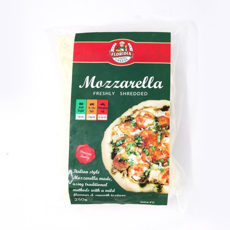 Floridia Shredded Mozzerella Cheese 250G - FLORIDIA - Cheese - in Sri Lanka