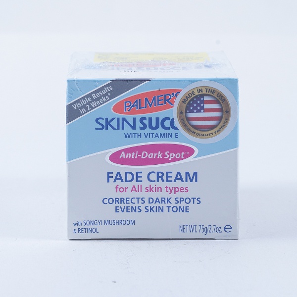 Palmers Ss Fade Cream 75G All Skin (Correct Dark Spots Evens Skin Tone) - Palmers - Facial Care - in Sri Lanka