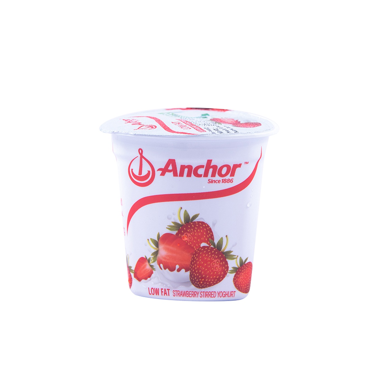 Anchor Stirred Yoghurt Strawberry Low Fat 100G - ANCHOR - Yogurt - in Sri Lanka