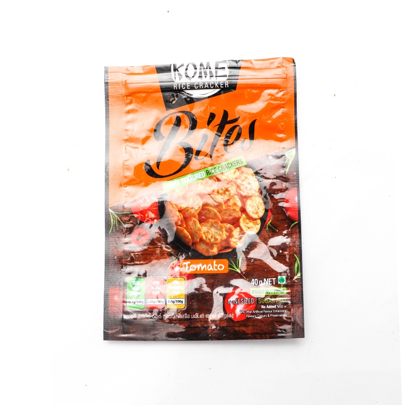 Munchee Kome Rice Cracker Bites Tomato 40G - MUNCHEE - Biscuits - in Sri Lanka