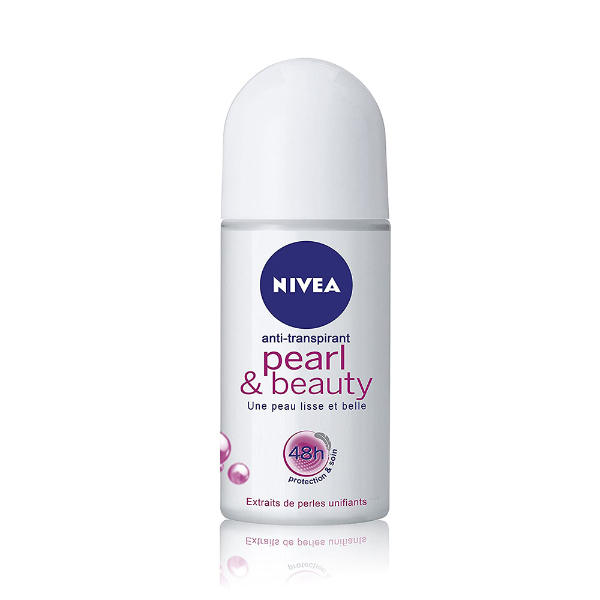 Nivea Deodorant Roll On Pearl And Beauty 50Ml - NIVEA - Female Fragrances - in Sri Lanka