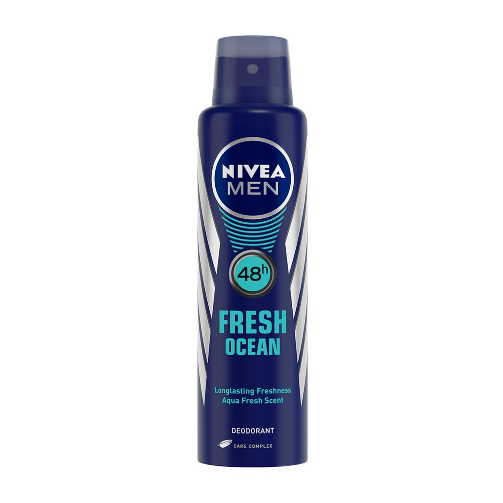 Nivea Deodorant Spray Men Fresh Ocean 150Ml - NIVEA - Toiletries Men - in Sri Lanka