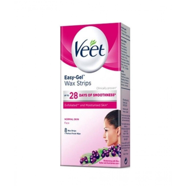Veet Wax Strips Normal Skin 8pcs - VEET - Skin Care - in Sri Lanka