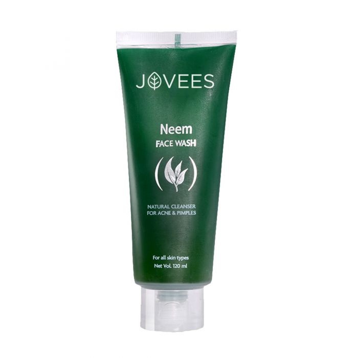 Jovees Face Wash Natural Cleanser For Acnes Neem 120Ml - JOVEES - Facial Care - in Sri Lanka