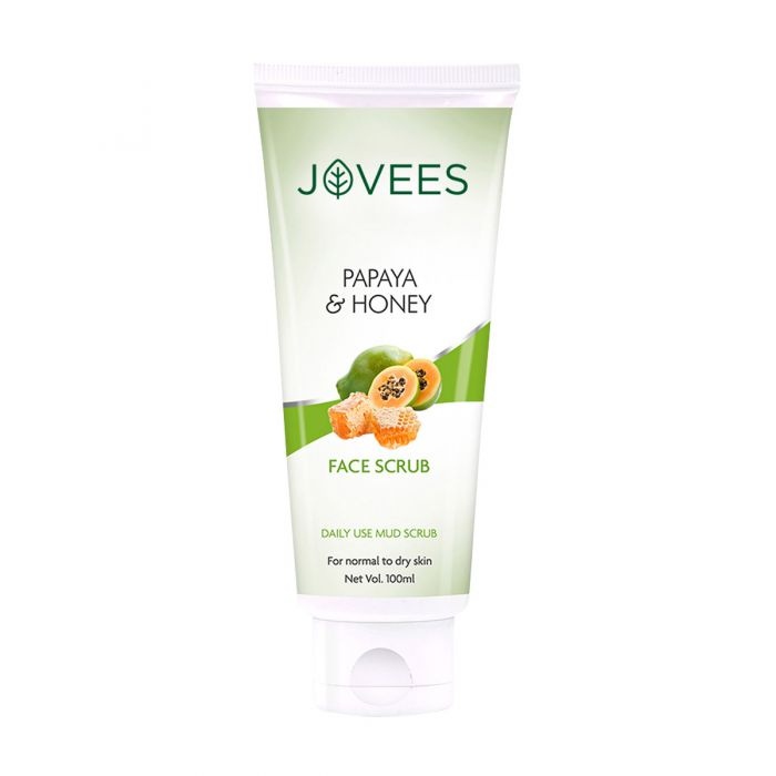 Jovees Face Scrub Papaya And Honey 100G - JOVEES - Facial Care - in Sri Lanka
