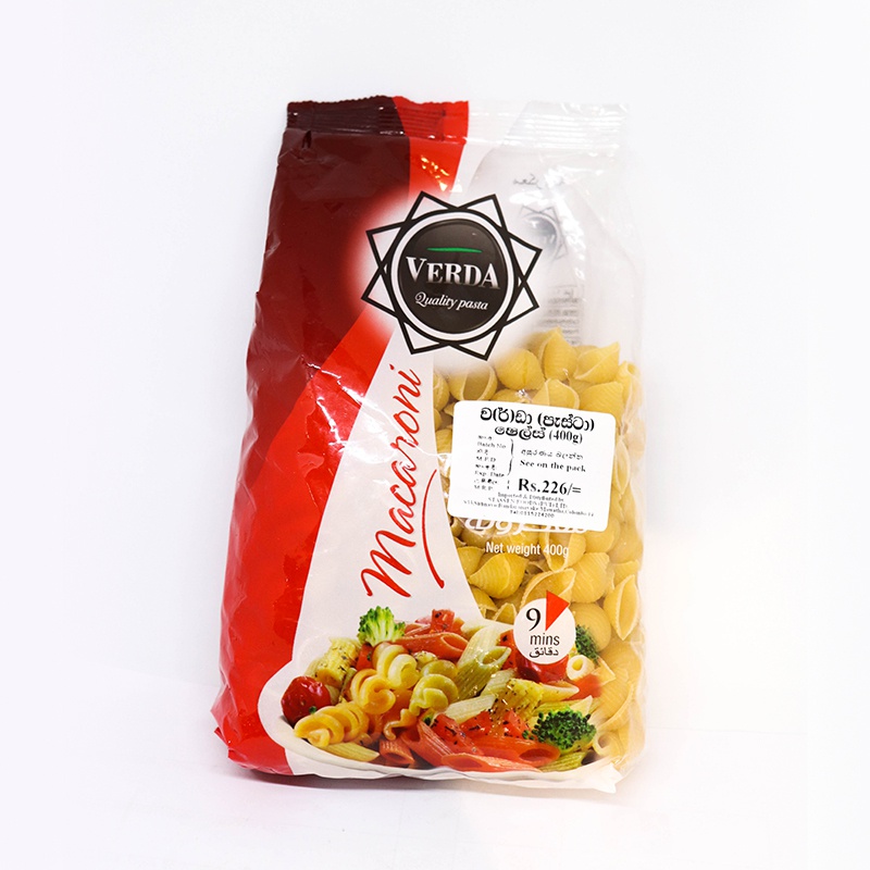 Verda Pasta Shell Big 400G - VERDA - Pasta - in Sri Lanka