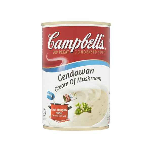 CAMPBELL'S CREAM OF MUSHROOM CONDENSED SOUP 290G - CAMPBELL'S - Soups - in Sri Lanka
