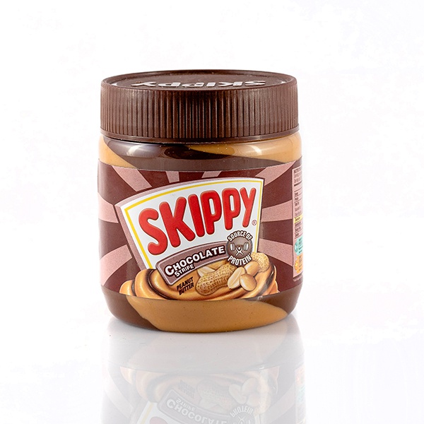 SKIPPY CHOCOLATE STRIPE PEANUT BUTTER 350G - SKIPPY - Spreads - in Sri Lanka