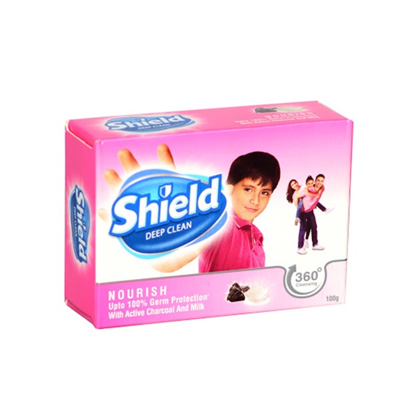 Shield Soap Ran Thambili & Active Charcoal 100G - SHIELD - Body Cleansing - in Sri Lanka