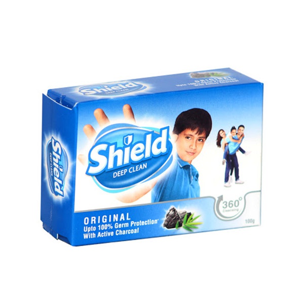 Shield Soap Lanka Delum And Active Charcoal 100G - SHIELD - Body Cleansing - in Sri Lanka