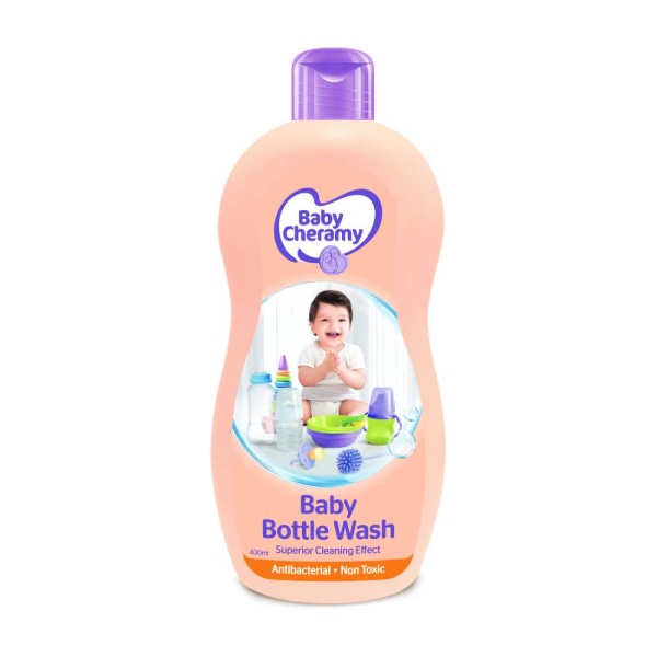 Baby Cheramy Bottle Wash Lquid 400Ml - BABY CHERAMY - Baby Need - in Sri Lanka