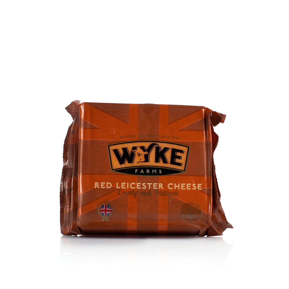 Wyke Farmsred Leicester Cheddar Cheese 200G - WYKE FARMS - Cheese - in Sri Lanka