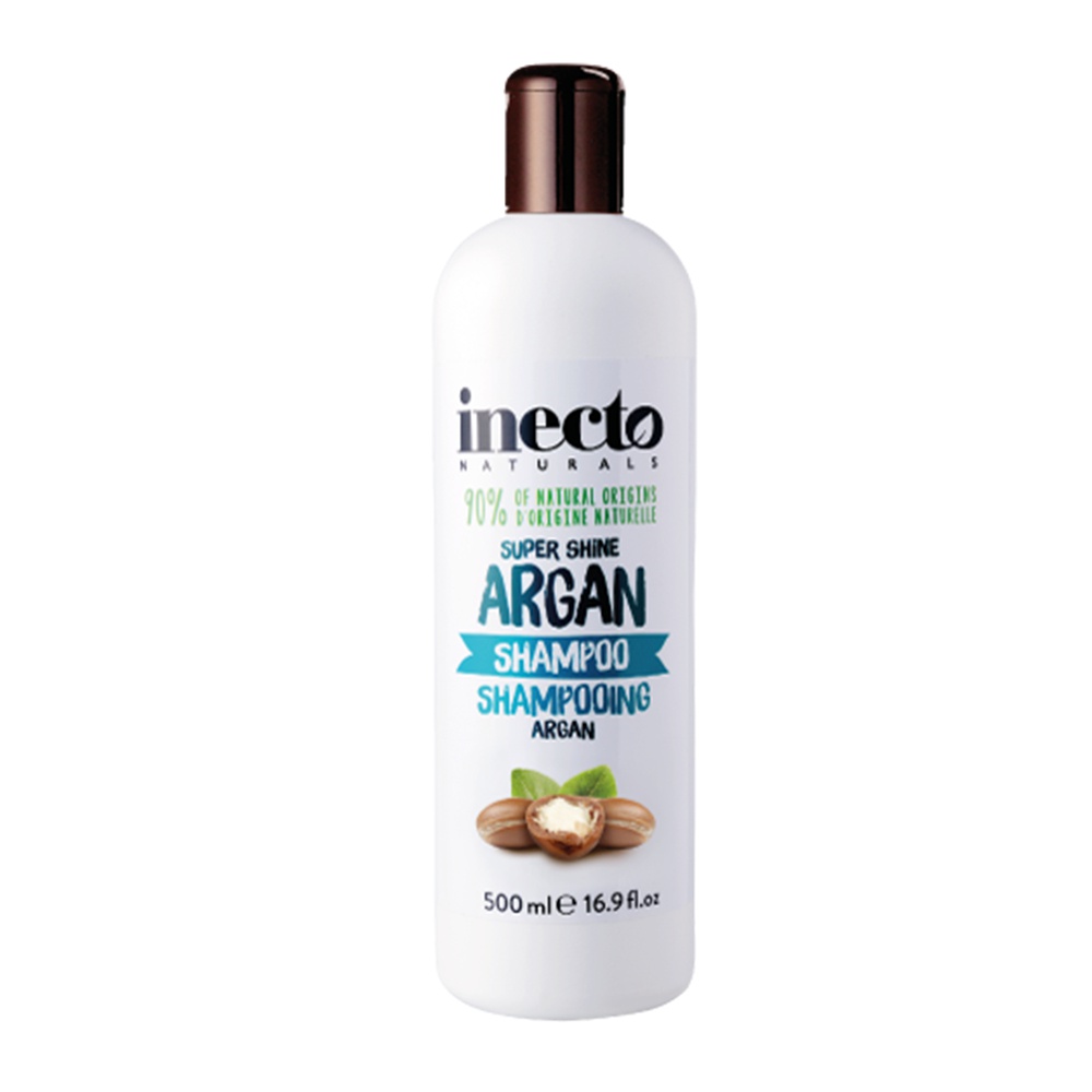 Inecto Hair Shampoo Argan Super Shine 500Ml - INECTO - Hair Care - in Sri Lanka