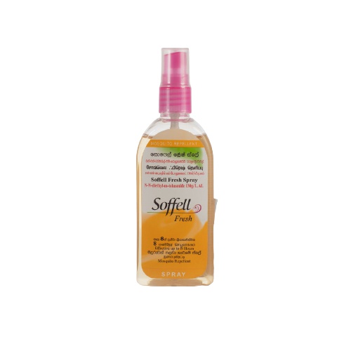 Soffell Mosquito Repellent Spray (Fresh) 80Ml - SOFFELL - Pest Control - in Sri Lanka