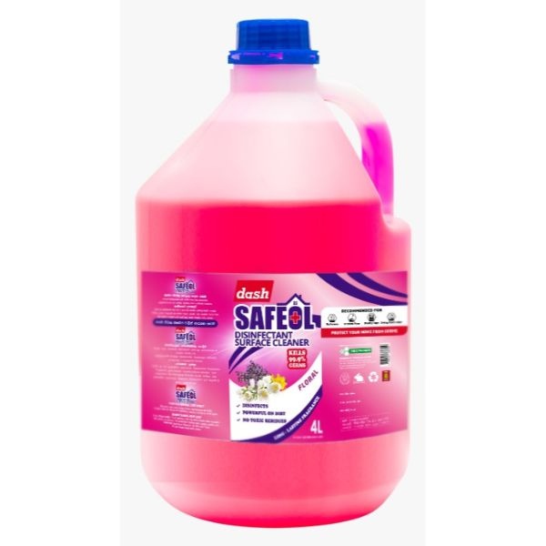 Dash Safeol Disinfectant Floral 4l - DASH - Cleaning Consumables - in Sri Lanka
