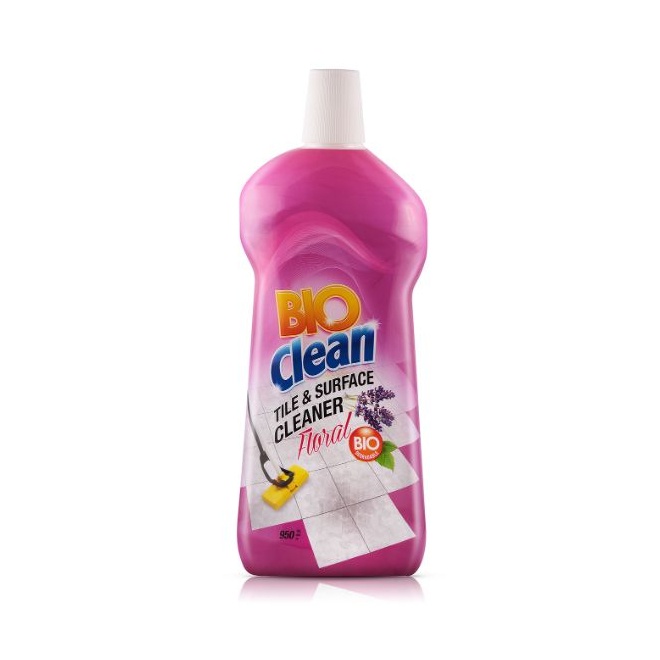 Bio Clean Floral Tile & Surface Cleaner 950Ml - BIO CLEAN - Cleaning Consumables - in Sri Lanka