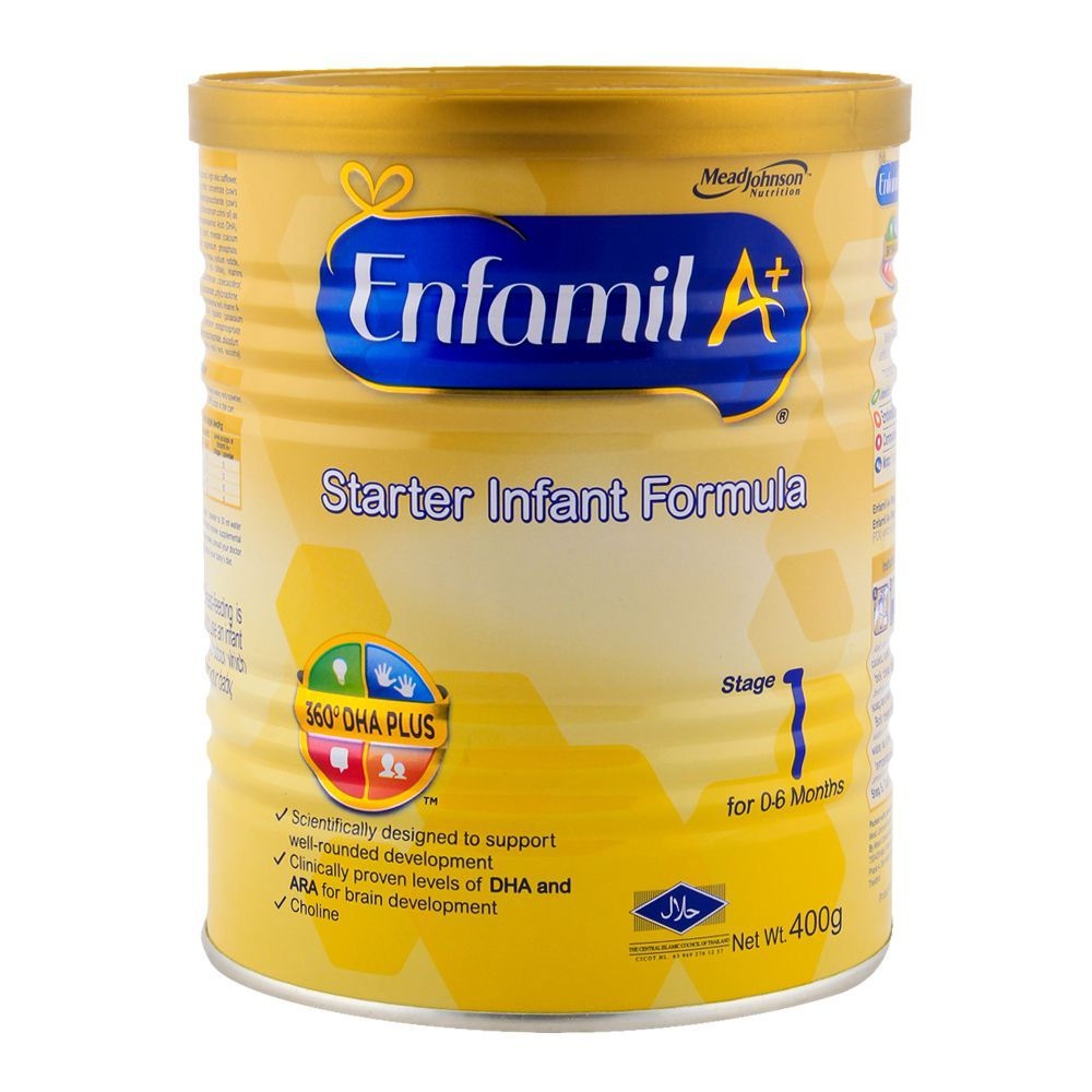 Enfamil A+ Starter Infant Formula 0-6 Months Stage 1 400G - ENFAMIL A+ - Baby Food - in Sri Lanka