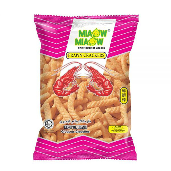 Miaow Miaow Prawn Crackers 60G - MIAOW MIAOW - Snacks - in Sri Lanka