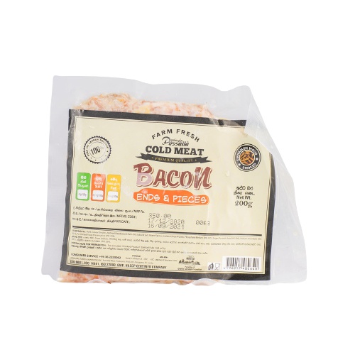 Pussalla Bacon Ends 200G - PUSSALLA - Processed / Preserved Meat - in Sri Lanka