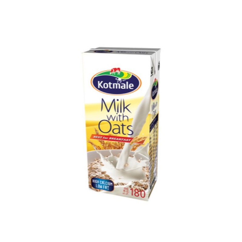 Kotmale Milk With Oats 180Ml - KOTMALE - Rtd Single Consumption - in Sri Lanka