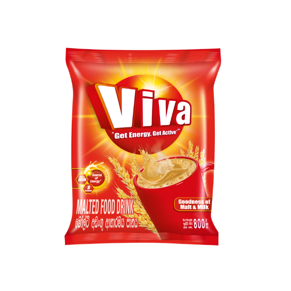 Viva Malted Food Drink Original Pouch 800G - VIVA - Malt - in Sri Lanka
