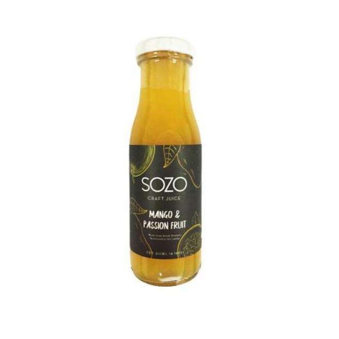 Sozo Mango & Passion Fruit Juice 200Ml - SOZO - Rtd Single Consumption - in Sri Lanka
