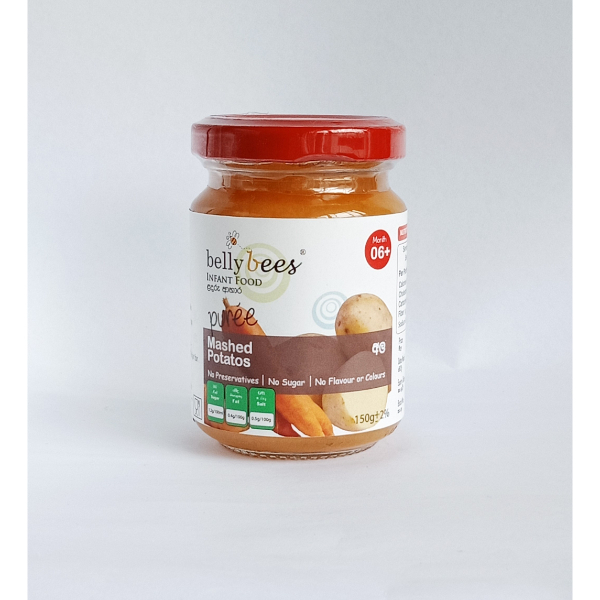 Belly Bees Breakfast Toddler Food Mashed Potato 6M+ 150G - BELLYBEES - Baby Food - in Sri Lanka