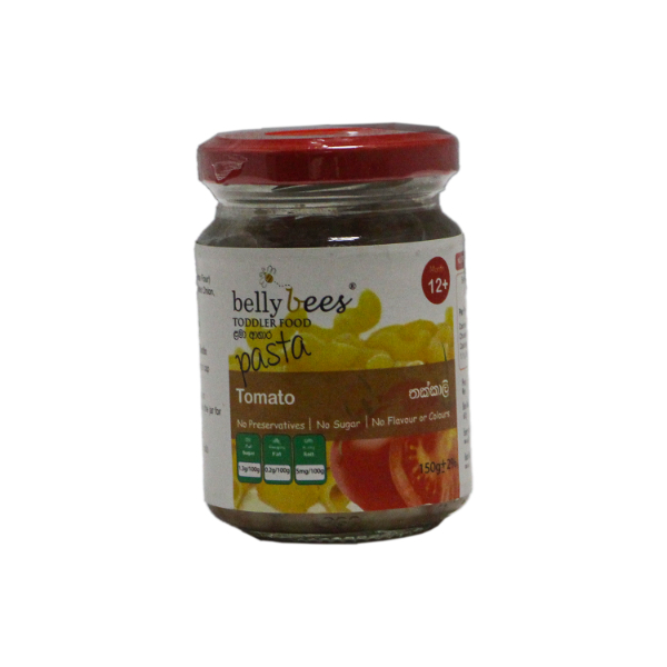 Belly Bees Pasta Toddler Food Tomato 12M+ 150G - BELLYBEES - Baby Food - in Sri Lanka