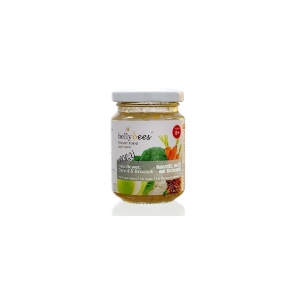 Belly Bees Meal Infant Food Cauliflower Carrot And Broccoli 8M+ 150G - BELLYBEES - Baby Food - in Sri Lanka