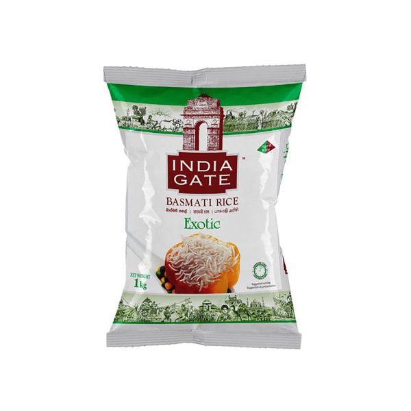 India Gate Basmati Rice Exotic 1Kg - INDIA GATE - Pulses - in Sri Lanka