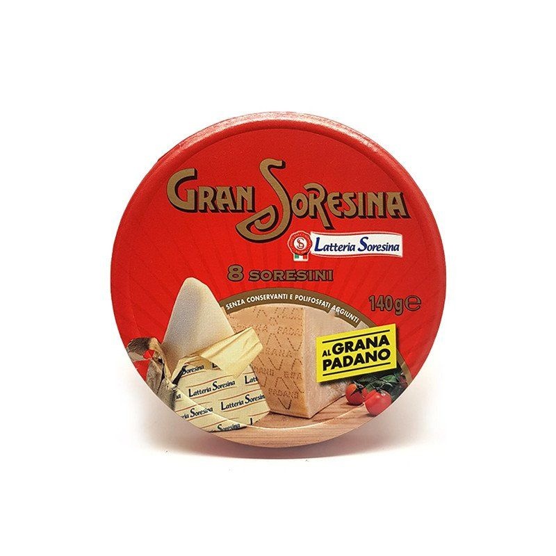 Soresina Cheese Wedges With Grana Padano 140G - SORESINA - Cheese - in Sri Lanka