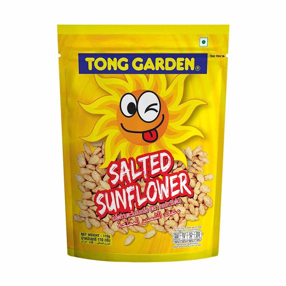 Tong Garden Salted Sunflower Seeds 110G - TONG GARDEN - Snacks - in Sri Lanka