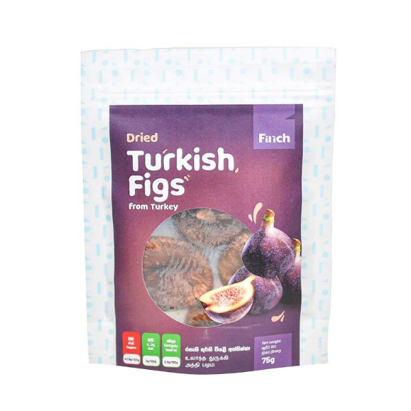 Finch Gourment Turkish Dried Figs 75G - FINCH - Snacks - in Sri Lanka