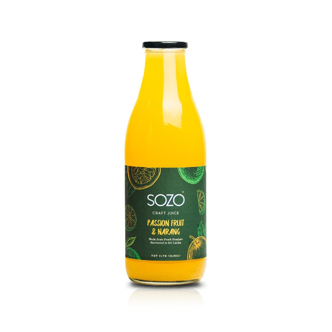 Sozo Passionfruit & Narang Fruit Juice 1L - SOZO - Juices - in Sri Lanka