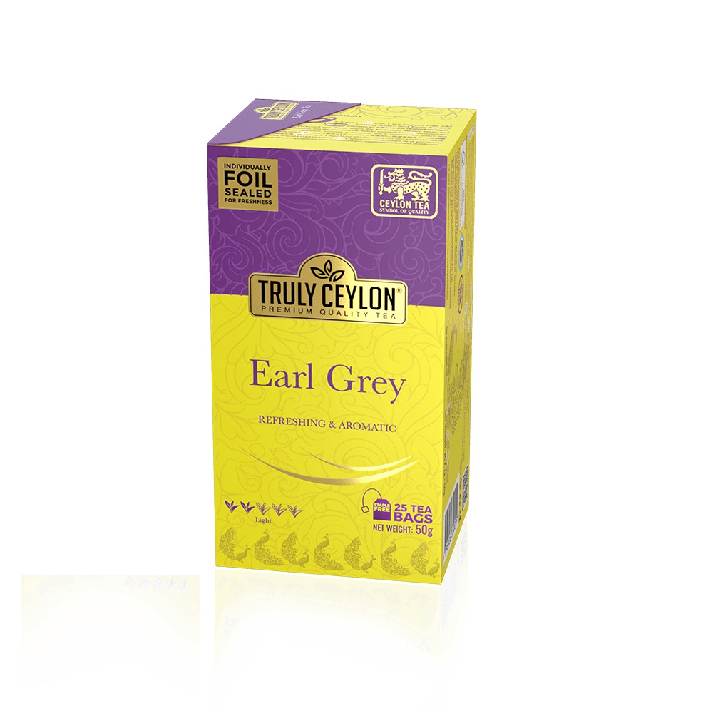 Truly Ceylon Earl Grey Tea Refreshing & Aromatic 25S 50G - TRULY CEYLON - Tea - in Sri Lanka