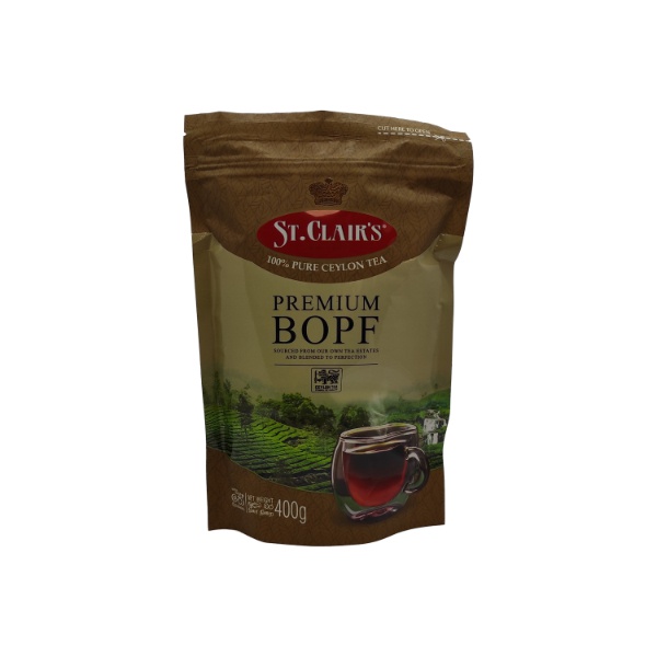 St.Clair'S Premium Bopf Black Tea Pouch 400G - ST.CLAIR'S - Tea - in Sri Lanka