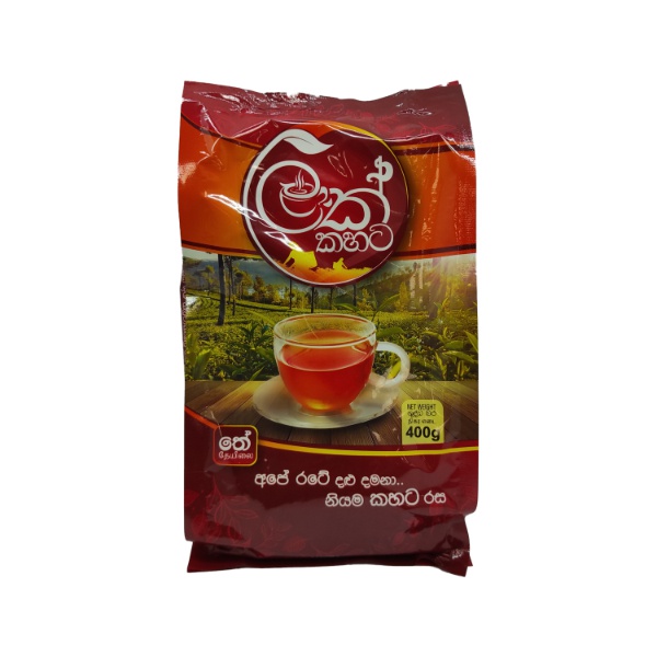 Lak Kahata Black Tea Pouch 400G - LAK KAHATA - Tea - in Sri Lanka