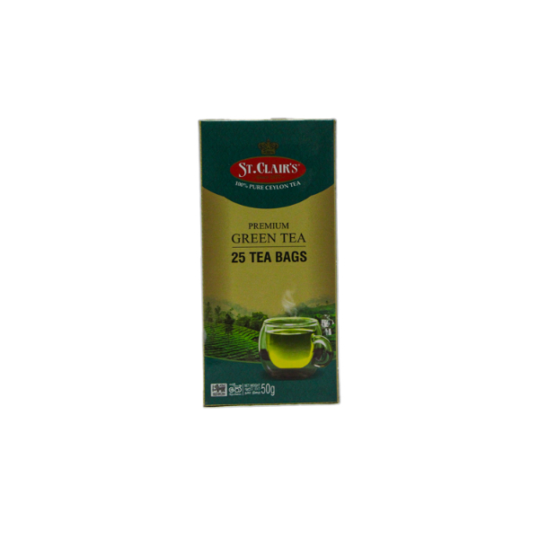 St.Clair'S Premium Green Tea Bag 25S 50G - ST.CLAIR'S - Tea - in Sri Lanka