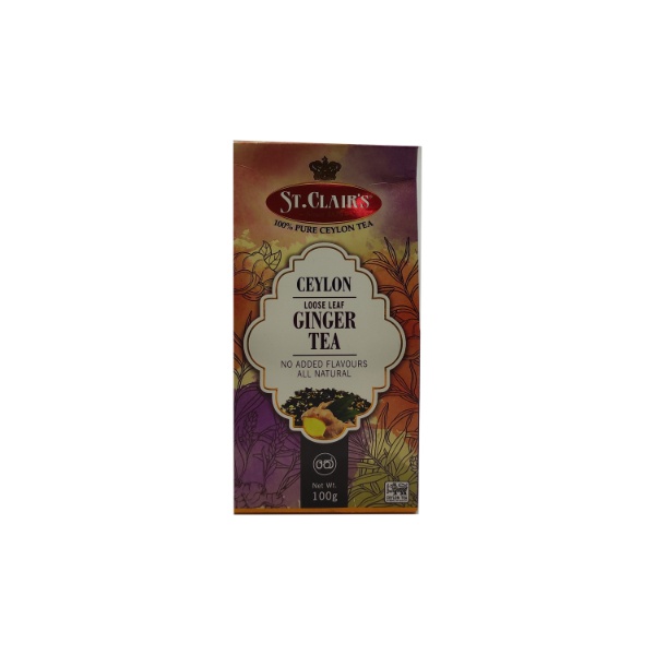 St.Clair'S Ceylon Ginger Tea 100G - ST.CLAIR'S - Tea - in Sri Lanka