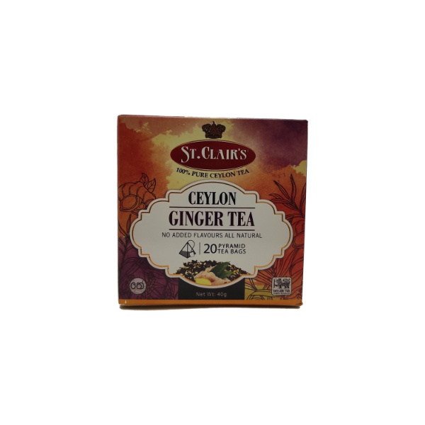 St.Clair'S Ceylon Ginger Tea 20S 40G - ST.CLAIR'S - Tea - in Sri Lanka