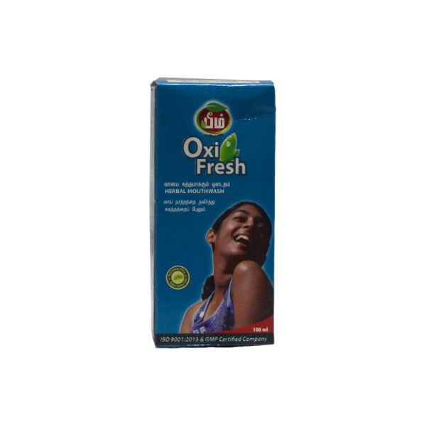 Oxi Fresh Herbal Mouth Wash 100Ml - OXI FRESH - Oral Care - in Sri Lanka