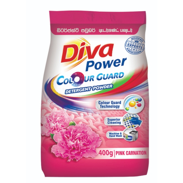 Diva Colour Guard Detergent Powder 400G - DIVA - Laundry - in Sri Lanka