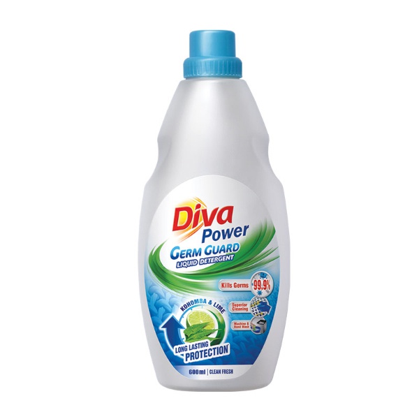 Diva Germ Guard Liquid Detergent 600Ml - DIVA - Laundry - in Sri Lanka